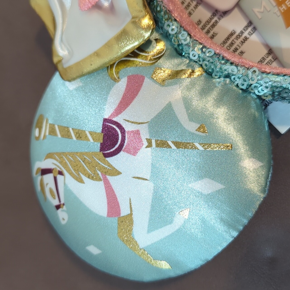Disney Minnie Mouse Ears Headband King Arthurs Carousel 7/12 The Main Attraction - Picture 4 of 10